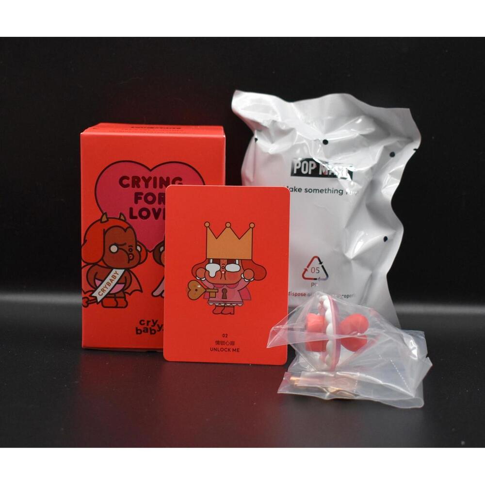 Pop Mart Crybaby Crying For Love Unlock Me Figure Figurine (A10)